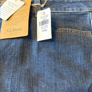 L.L. Bean Indigo Stretch Jeans
